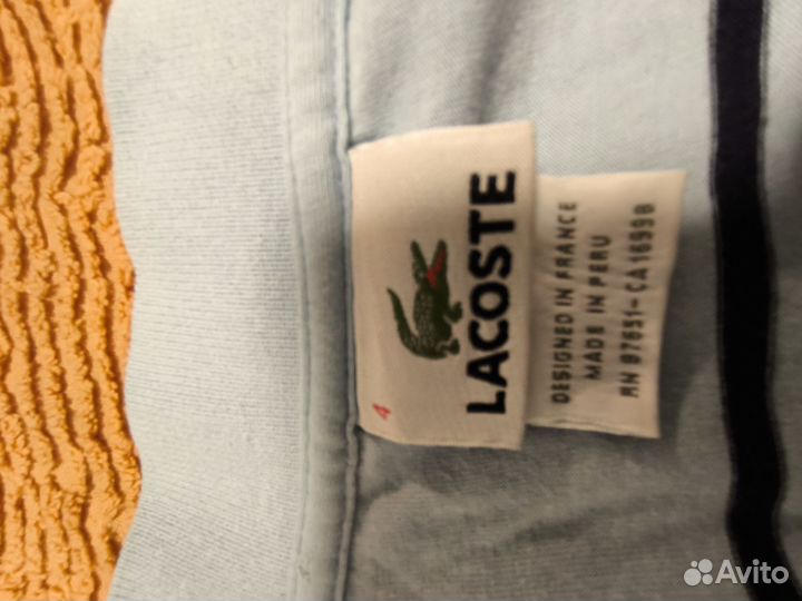 Поло lacoste