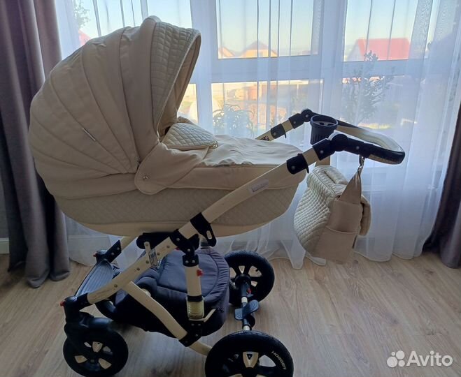Коляска для новорожденных 2в1