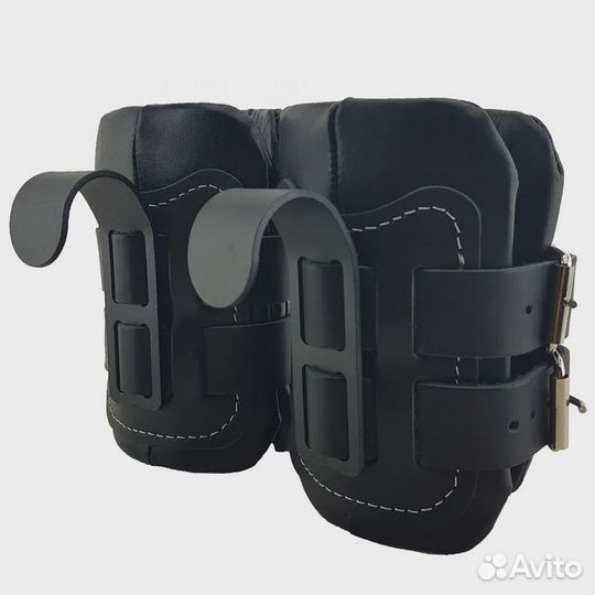 Инверсионные ботинки из кожи