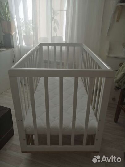 Детская кроватка happy baby mirra