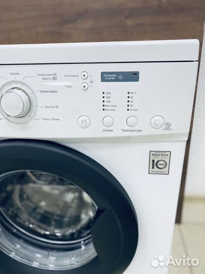 Стиральная машина lg 5кг / Инвертор / Доставка