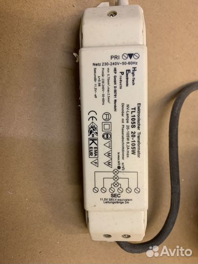 Трансформатор HEP tl 105s 20 - 105w