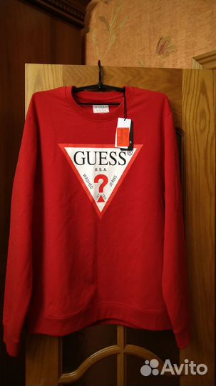 Лонгслив-толстовка Guess мужской оригинал