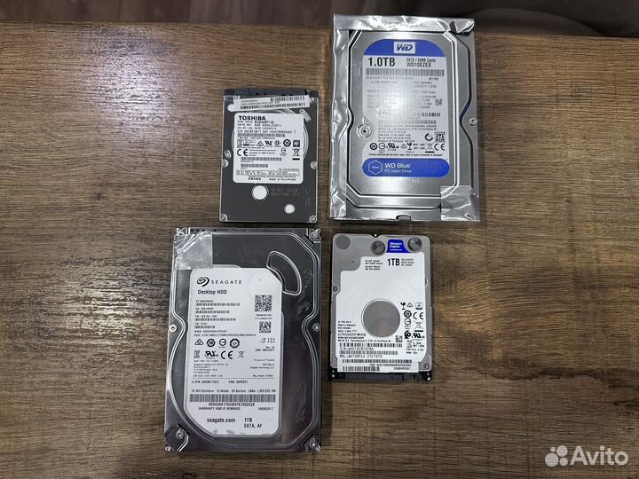 Жесткий диск 2.5 HDD SATA 1tb 3.5