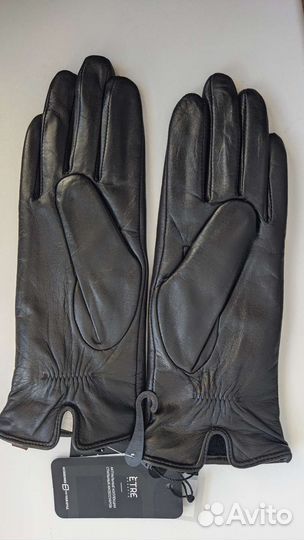 Перчатки кожаные женские