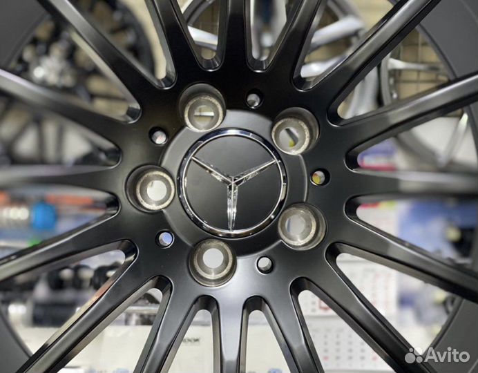 Диски Мерседес AMG R19 5/112 разноширокие