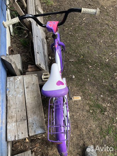 Велосипед детский 18 дюймов для девочки