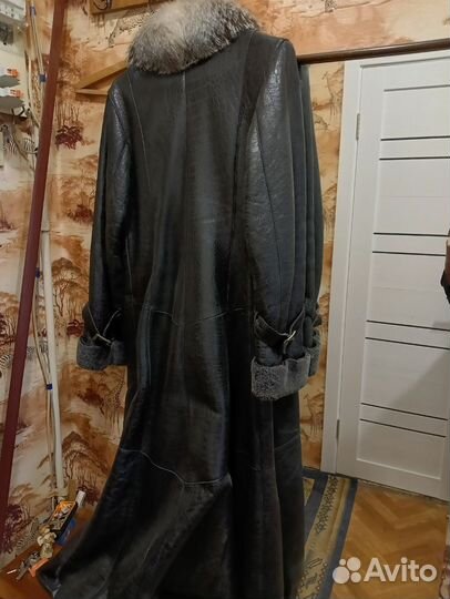Дубленка натуральная женская 48 50
