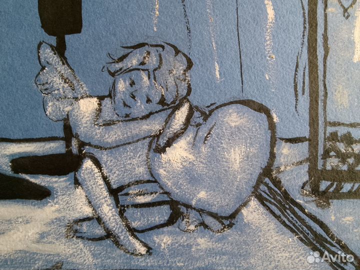 Картина Натюрморт со светильником