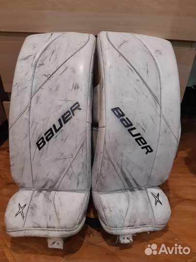 Вратарские щитки bauer детские