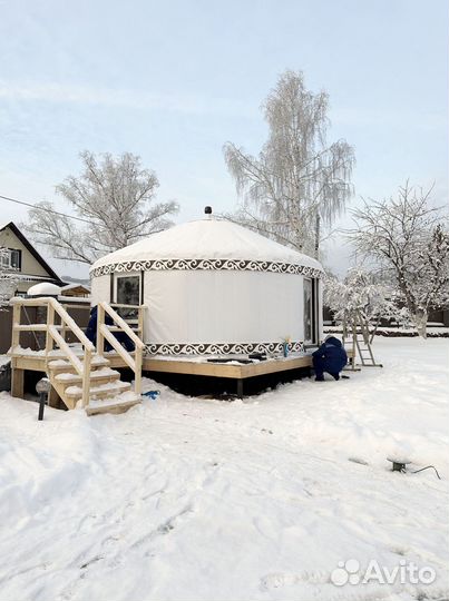 Юрта для глэмпинга
