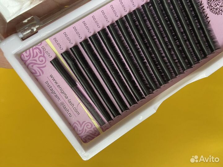 Ресницы Enigma D 0,07 (Для наращивания ресниц)