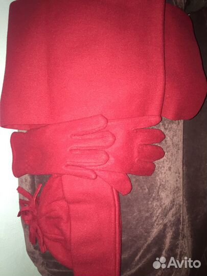 Набор (шапка,шарф,перчатки)