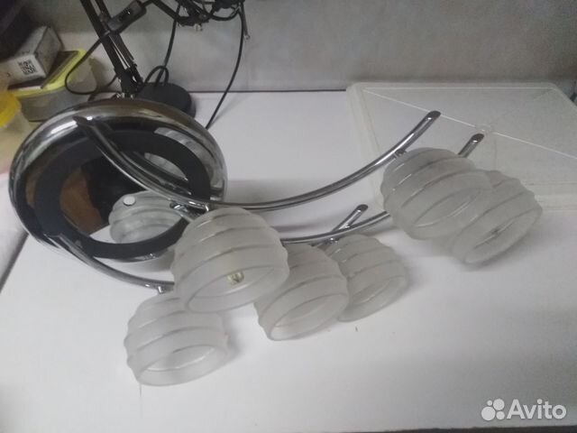 Люстра и лампа СССР