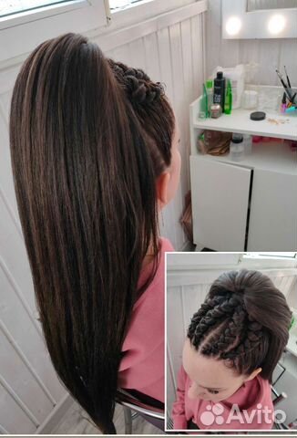 Афрокосы,Афрохвост Боксерские косы