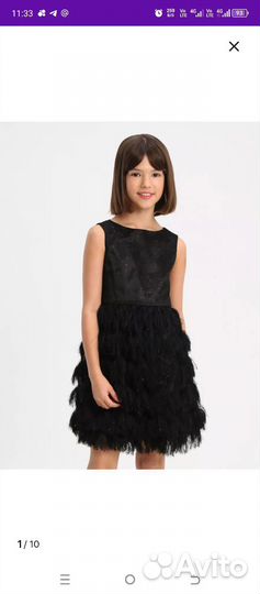 Платье для девочки на выпускной 134 140