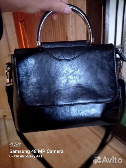 Сумка женская через плечо черная