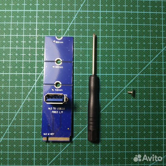Адаптер Ngff M.2-USB 3.0 PCI-E и др. комплектующие