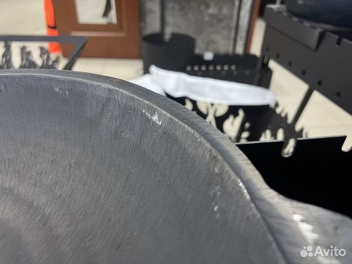 Садж сковорода 400 мм чугунный Узбекистан