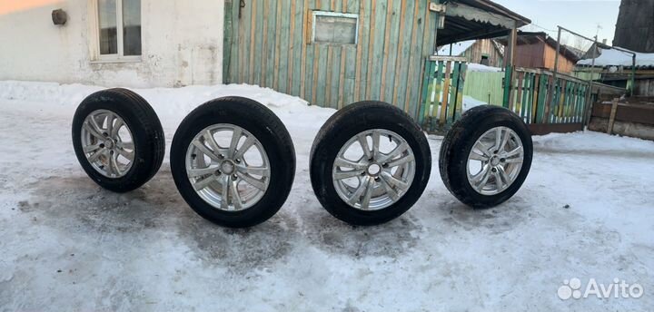 Литые диски r15 бу 4 100