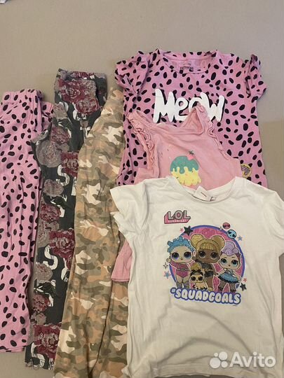 Пакет вещей для девочки 116-122