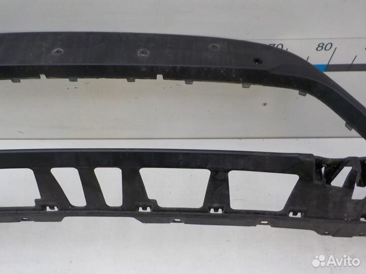 Спойлер (нижняя часть) бампера переднего на BMW X1 51117354816