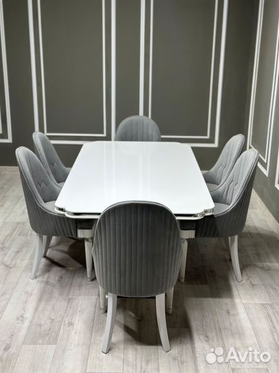 Стол со стульями в наличии\оплата при получении