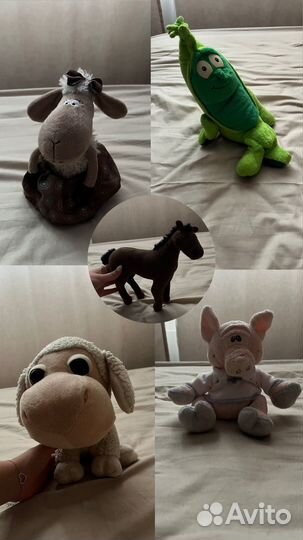 Мягкие игрушки разные, листайте ленту