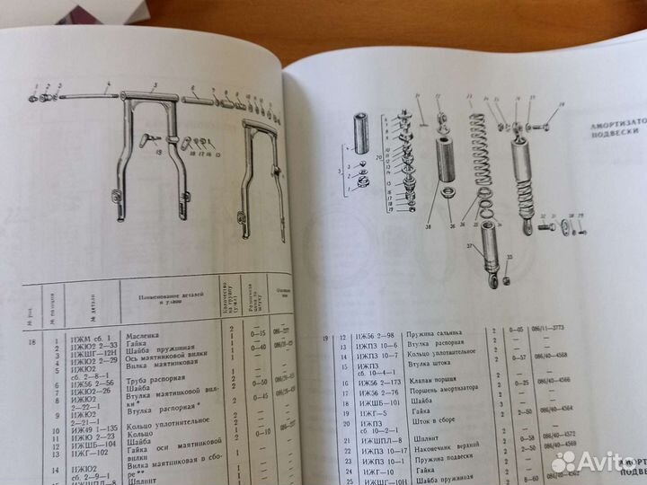 Книга - Мотоциклы. Каталог запасных частей