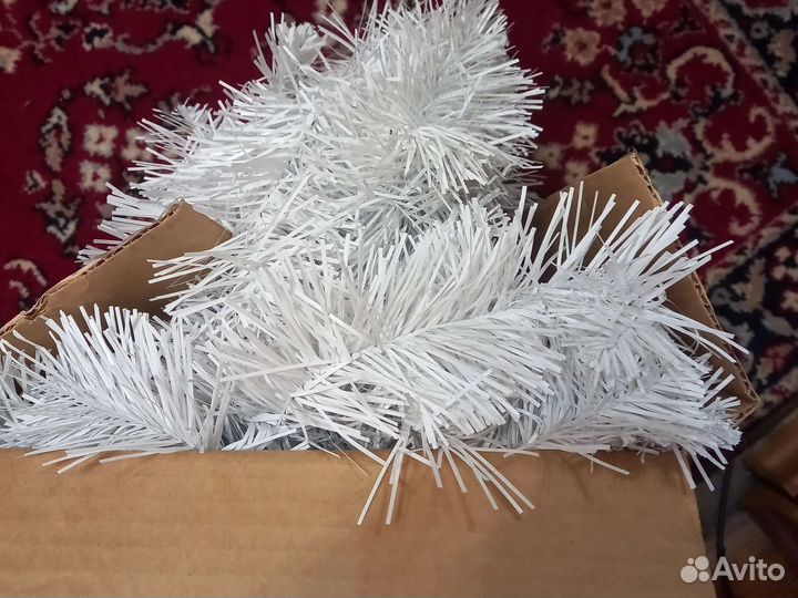 Ель искусственная белая 195 см