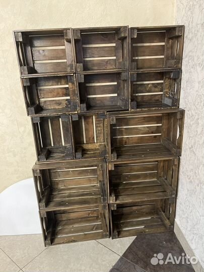 Деревянные ящики