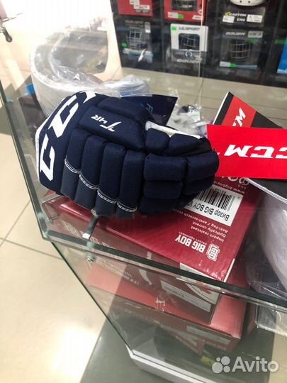 Новые хоккейные краги CCM 4R YTH(детские)