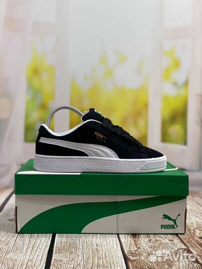 Кроссовки мужские Puma suede Xl черные