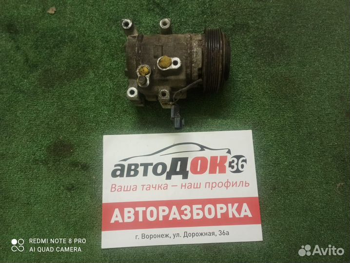 Компрессор кондиционера hyundai solaris
