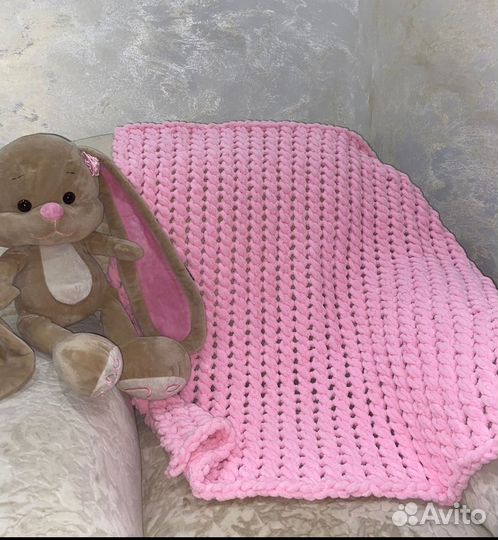 Вяжу пледы для новорождённых