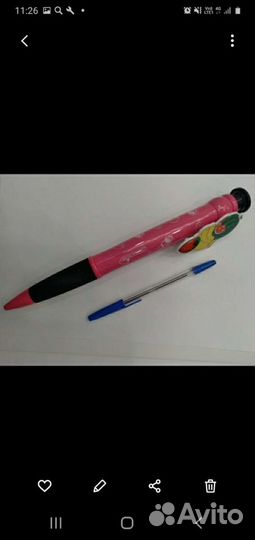 Ручка шариковая гигант