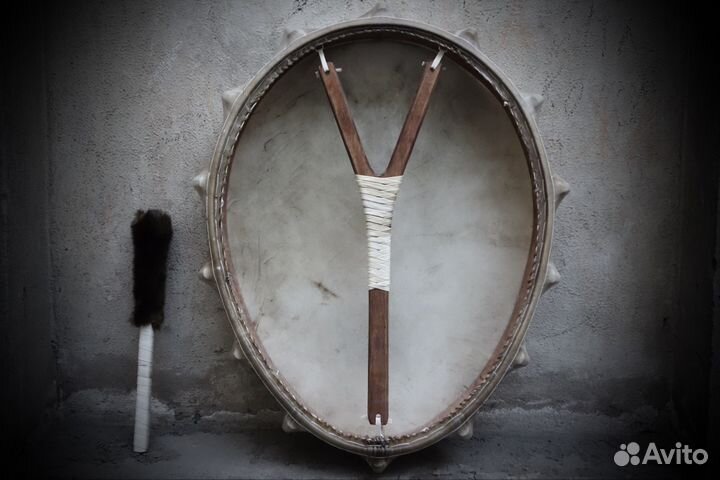 Бубен Siberian Shaman 78х62