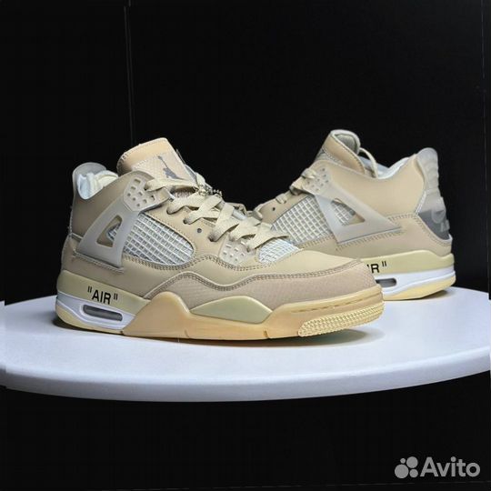 Кроссовки Nike Air Jordan 4 beige