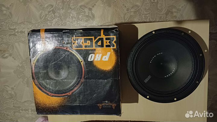 Акустические колонки новые edge edpro8m 600Wat