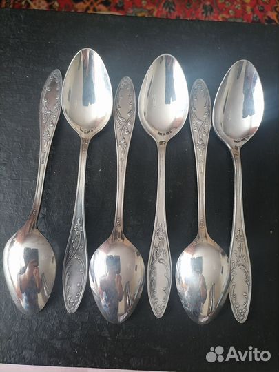 Ложки СССР мельхиор