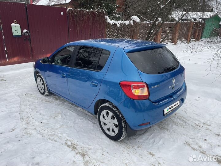 Renault Sandero 1.6 МТ, 2016, 240 000 км