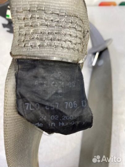 Ремень безопасности передний правый Volkswagen