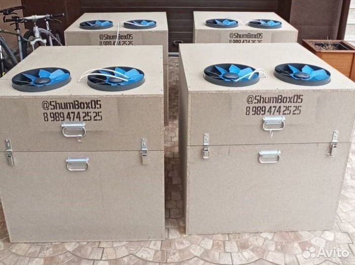 Шумбокс для asic