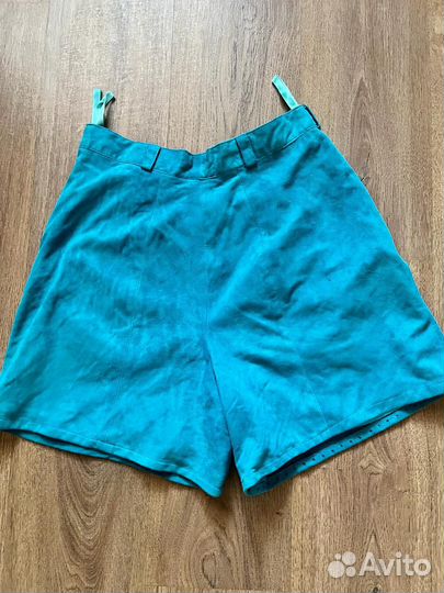 Шорты из натуральной замши Италия