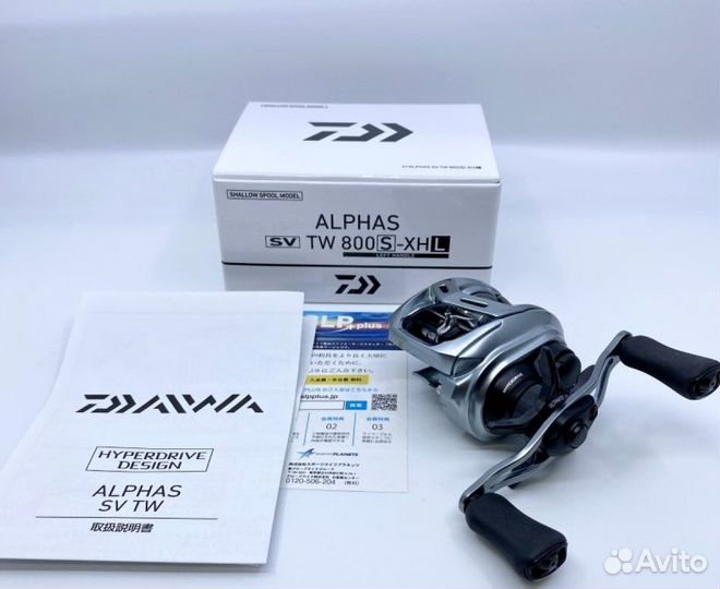 Катушка daiwa 22 alphas SV TW 800S-XHL left