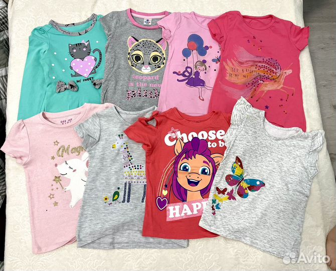 Вещи пакетом на девочку 104