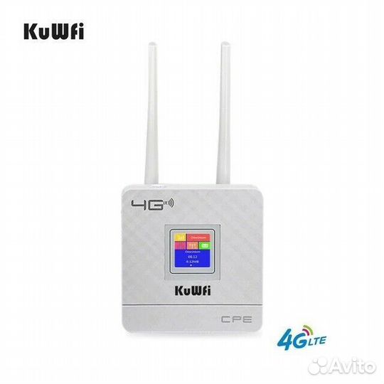 WiFi Роутер KuWfi 4G LTE с поддержкой симкарты