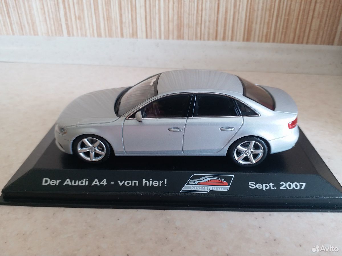 Модель Audi A4 B8 1/43 Minichamps купить в Югорске | Хобби и отдых | Авито