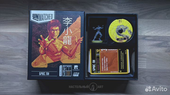 Unmatched: Bruce Lee и Deadpool (лока PnP)