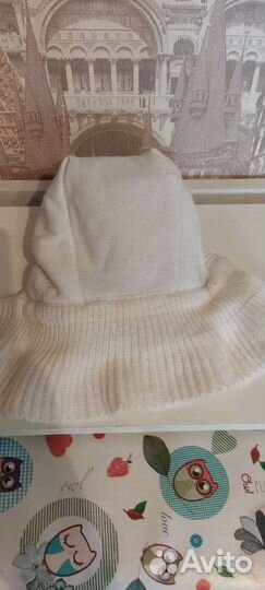 Шапка шлем журавлик